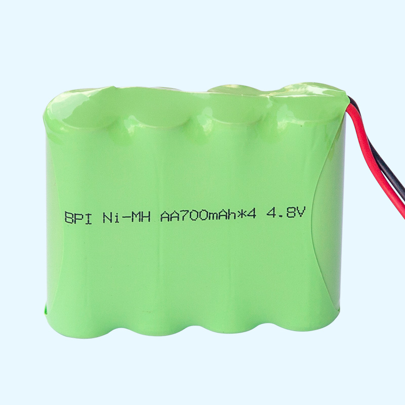 镍镉遥控车电池,49AA700mAh*4 4.8V电池组,5号充电电池,安全,循环寿命长,低内阻