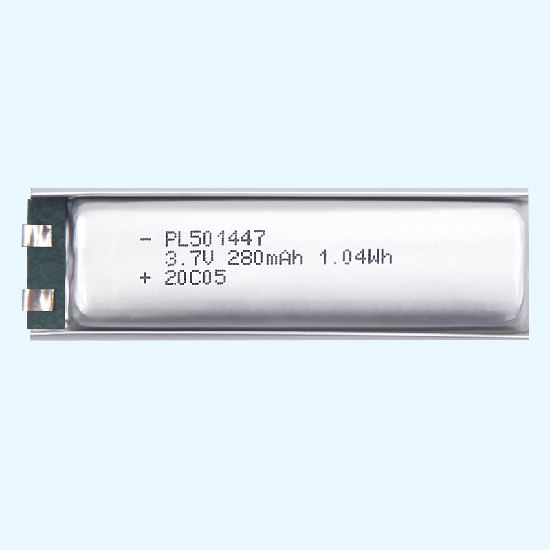 501447纯钴3A软包高倍率电池 280mah方形电子烟雾化器聚合物锂电池
