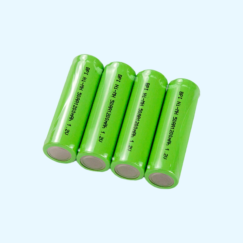 镍氢电池50AA1200毫安,5号充电电池,儿童玩具太阳能灯智能门锁电池厂家