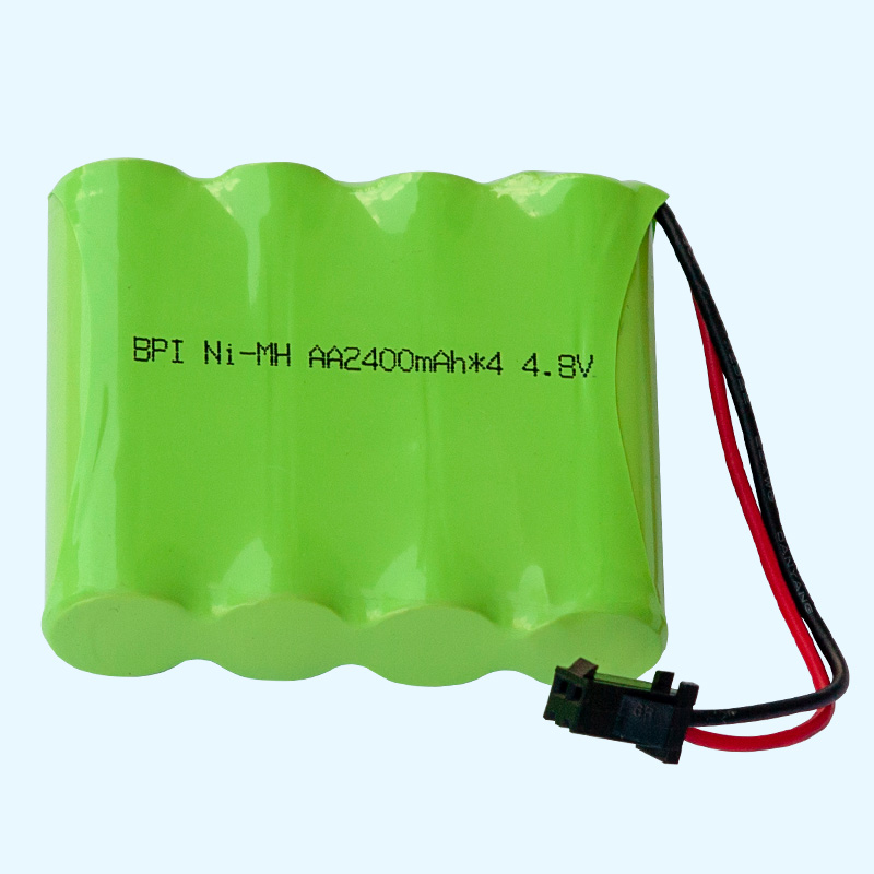 镍氢电池5号4.8V 49AA2400mAh*4，遥控玩具攀爬车玩具车充电电池组,安全,循环寿命长,低内阻
