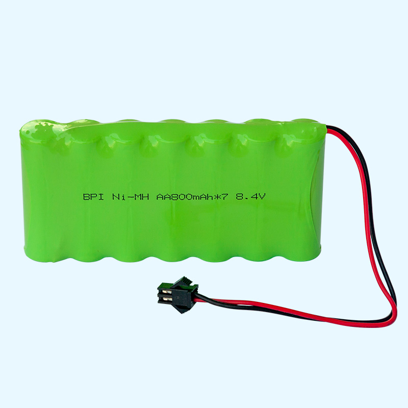 镍氢8.4V 49AA800mAh*7玩具车充电电池组,安全,循环寿命长,低内阻